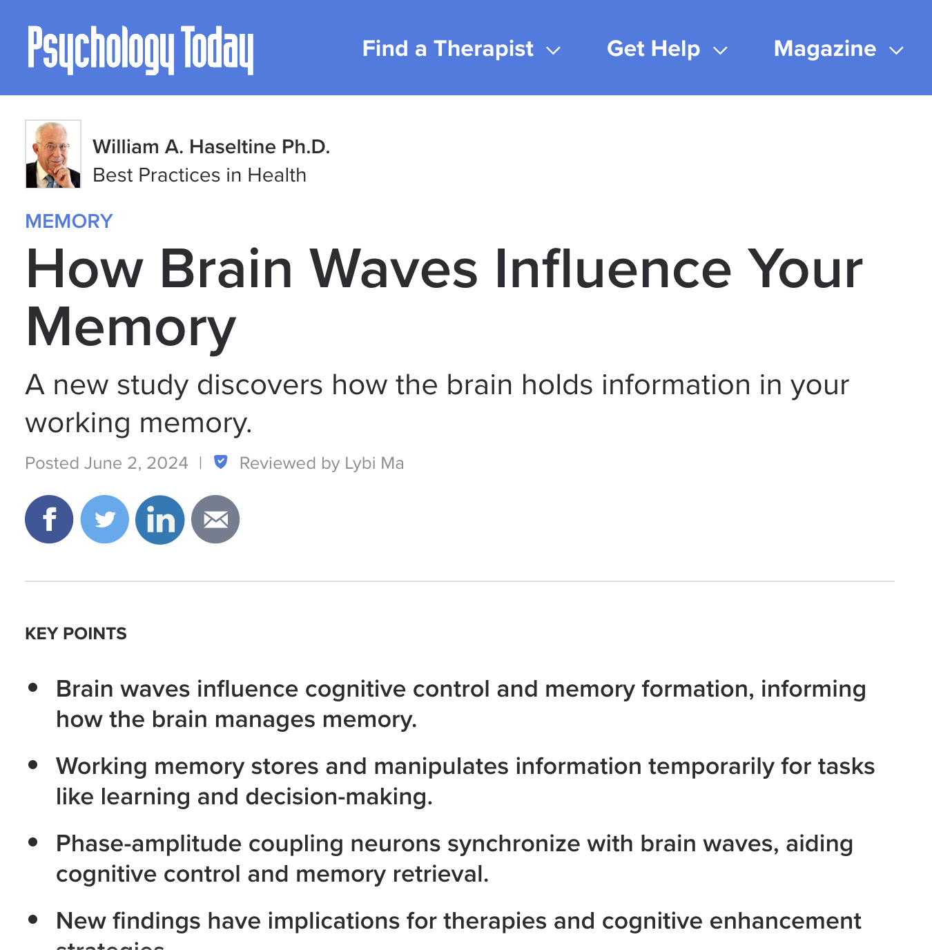 How Brain Waves Influence Your Memory